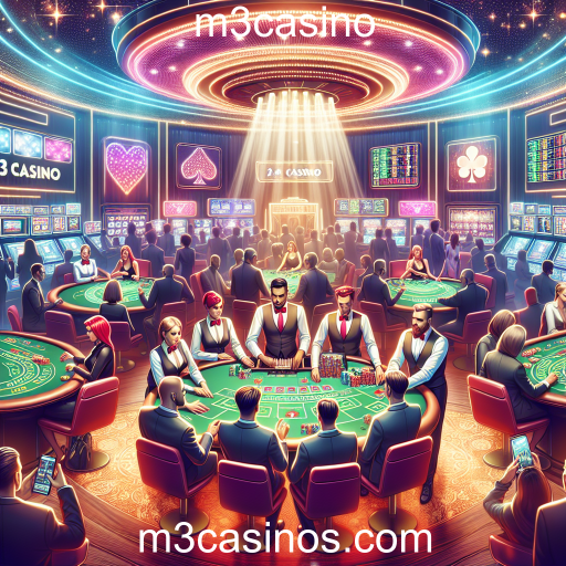 Descubra a Emoção do Cassino Ao Vivo no m3casino